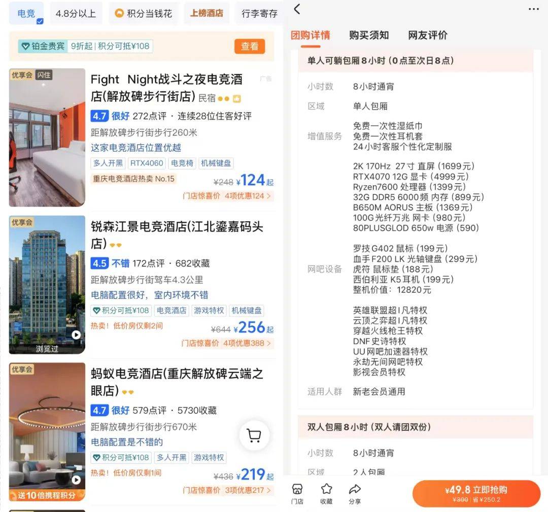 火星电竞注册投资电竞酒店还不如开网咖赚钱？(图1)