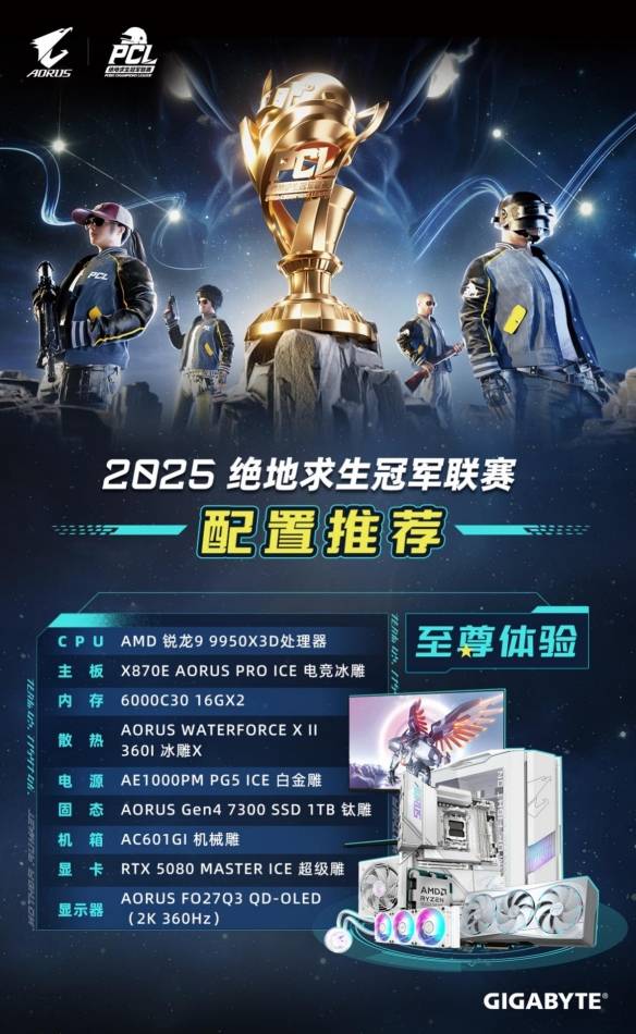 技嘉AORUS电竞主机联名PCL：助力畅快吃鸡体验火星电竞下载(图7)